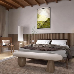 Panneau mural design moderne en marbre, panneau acoustique pour hôtels, <span class=keywords><strong>Woodupp</strong></span> Akupanel, modèle 3D, panneau de plafond en bois - Product Image 5