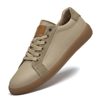 Baskets en cuir de style classique sans logo chaussures décontractées basses à lacets fabricant de chaussures en daim
