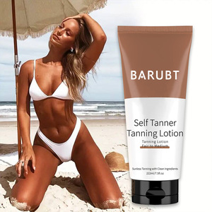 Lotion <span class=keywords><strong>autobronzante</strong></span> en gros pour le corps, bronze moyen à foncé, à base de noix de coco, pour solarium, marque privée, service de dropshipping inclus - Product Image 1