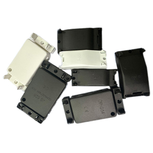 OP-012 kotak sambungan tahan debu hitam/putih tahan api standar Eropa <span class=keywords><strong>2</strong></span> in <span class=keywords><strong>2</strong></span> Out konektor Terminal tanpa sekrup - Product Image 5