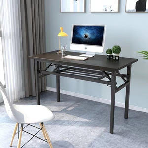 Rechthoekige Opvouwbare Verstelbare Hoogte <span class=keywords><strong>Computer</strong></span> Bureau Eenvoudige Lange Kantoor Conferentietafel Voor Studenten Bijles Buiten Onderhandeling - Product Image 1