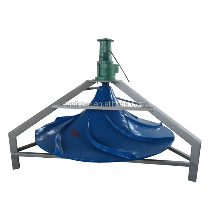 Denitrification or nitrification Swing zone 3kw-5.5kw 2500mm Impeller Hyperboloid Mixer