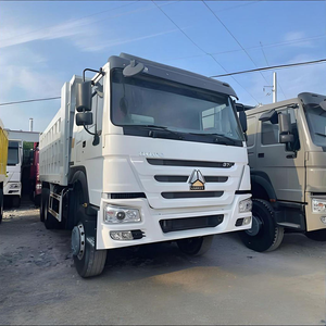 รถบรรทุกซิโนทรัค HOWO มือสอง 6x4 8x4 10 ล้อ 371 แรงม้า 10 ตัน 15 ตัน 60 ตัน รถดัมพ์ขับเคลื่อนซ้าย ปี 2018 รถบรรทุกมือสองสำหรับขาย - Product Image 1