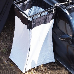 Tente <span class=keywords><strong>de</strong></span> <span class=keywords><strong>Douche</strong></span> et Toilettes Légère pour l'Été avec Conception Pop-up Instantanée pour le <span class=keywords><strong>Camping</strong></span> en Plein Air Abri d'intimité - Product Image 2
