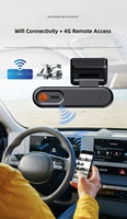 Caméra embarquée 4G pour voiture avec suivi GPS, vision en direct WiFi, enregistreur vidéo Full HD 1080P pour la sécurité du véhicule