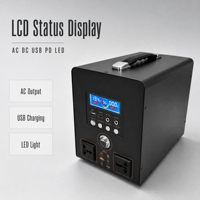 Centrale Électrique Portable 300W à Coque Métallique, Générateur Solaire MPPT, 3000 Cycles, LiFePO4, Onde Sinusoïdale Pure pour Camping et Sauvegarde Domestique