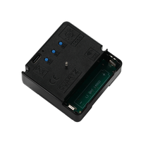 Horloge murale intelligente silencieuse automatique à quartz avec correction automatique, alimentée par piles, WIFI, avec réglage de la fuseau horaire, JH1668
