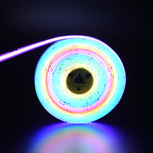 Dynamic RGB RGBIC <b>Led</b> Strip COB IP67 IP65 IP20 Colorful <b>12V</b> 24V 630Led/chip 12mm 8W/M 11W/M Dmx <b>Led</b> Strip For Commercial Decor - Product Image 5