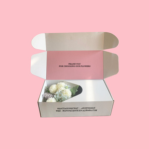 Cajas de Embalaje de Cartón Corrugado Personalizadas de Buena Calidad a Mejor Precio para Envíos de Ramos de Flores y Regalos Florales - Product Image 3