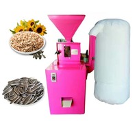 Coquille de décortiqueur de fèves de cacao rôties vannant la machine de décorticage de fissuration d'épluchage de fèves de cacao HJ-SN026