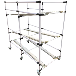 Aochen צינור מרוכבים זרימה מתלה גישה קלה מדפים נוחה מדפים מחסן תעשייתי - Product Image 2