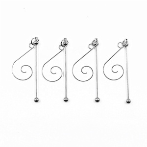 Promoción: Adornos Creativos Beadabl con Gancho en Espiral para Colgar, Decoración Navideña con Cuentas para Árbol de Navidad, Ganchos Pequeños - Product Image 2