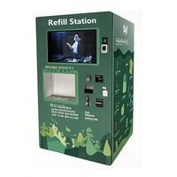 Máquina Expendedora de Detergente Líquido y Champú de Autoservicio con Código QR, Múltiples Métodos de Pago, SDK 4G LTE, Capacidad de 420 Litros