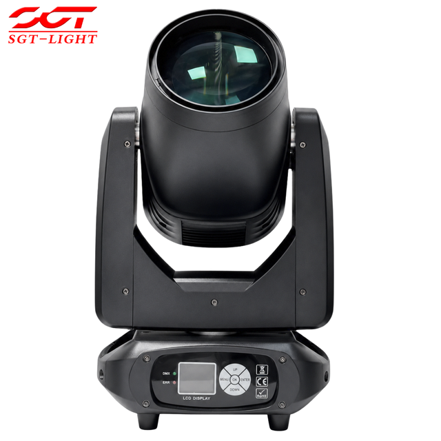 Mini 295W Beam Moving Head Light 350W Power 20CH DMX512 2.1-3.2 Degree Sharp Beam for DJ Club Stage Event