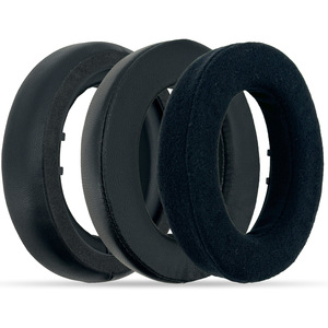 Fundas de Repuesto de Cuero para Auriculares Sennheiser HD490 <span class=keywords><strong>PRO</strong></span>/HD490 <span class=keywords><strong>PRO</strong></span> PLUS, Almohadillas de Esponja Moldeadas, Suaves y Compatibles con el Dispositivo Original - Product Image 1
