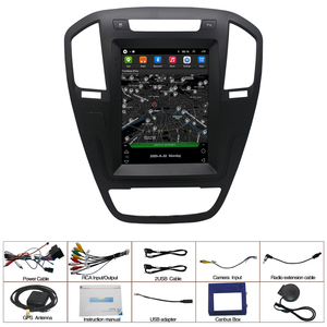Autoradio android à écran tactile vertical de 9.7 pouces, gps, lecteur DVD vidéo stéréo, CarPlay, pour <span class=keywords><strong>Opel</strong></span> <span class=keywords><strong>Insignia</strong></span> Buick Regal 2008-2013 - Product Image 3
