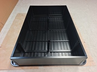 Lit plateforme bas Queen Size avec rangement, base de lit plateforme pour hôtel aux États-Unis