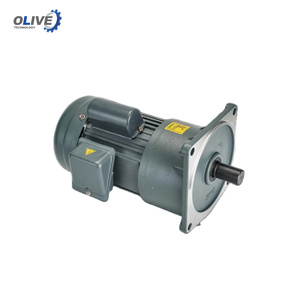 มอเตอร์เกียร์สามเฟสแนวนอนขนาดเล็ก CH กำลัง 0.1kw-2.2kw อัตราทดเกียร์ 3-200 ใช้สำหรับประกอบอัตโนมัติ งานโลหะวิทยา และพลาสติก - Product Image 1