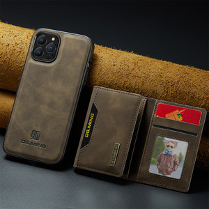 Étui de téléphone en <span class=keywords><strong>cuir</strong></span> magnétique de luxe avec porte-cartes, étui portefeuille détachable 2 en 1 pour <span class=keywords><strong>iPhone</strong></span> <span class=keywords><strong>11</strong></span> 12 13 14 15 16 17 Pro Max XR XS - Product Image 6