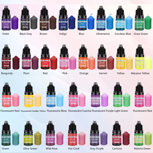 30 colors 5ml each Candle <b>Dye</b> Easy to use High enriched for soy wax & soap Liquid Candle pigment for Candle Making - Product Image 5