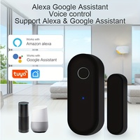 Capteur de porte et de fenêtre intelligent WiFi Tuya App, détecteur d'ouverture et de fermeture, alarme de sécurité, capteur de porte WiFi