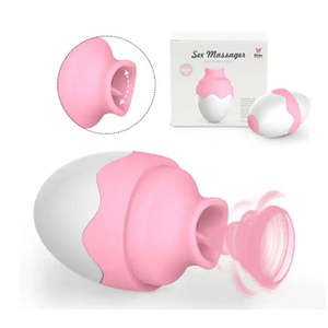 Sex Store AV Sex G-Punkt Mini Klitoris Ei Vibrator Nippel Falscher Penis Kaninchen Falscher Penis Vibrator Zunge Lecken Funktion - Product Image 1