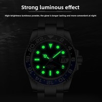 Reloj Mecánico Automático de Lujo Personalizable con Logotipo, Multifunción, para Hombre