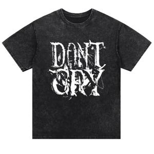 Camiseta Unisex Extra Grande al por Mayor, 100% Algodón, 300 Gsm, Lavado Ácido Vintage, Impresión DTG Personalizada, Estilo Urbano para Hombre - Product Image 2