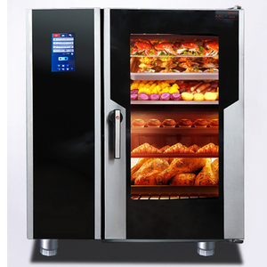SH QDMECH Oven Kombinasi Komersial Multi-Fungsi Kontrol <span class=keywords><strong>Digital</strong></span> Oven Konveksi Uap Oven Kombi - Product Image 5