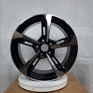 Rines de Aleación con Corte de Diamante de 18-20 Pulgadas 5x112, Acabado Mecanizado en Dos Tonos con Capa Transparente para Hatchback Premium - Product Image 1