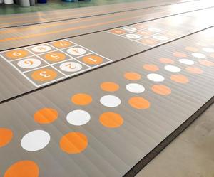 Tapis d'entraînement Flexi Wrestling bon marché BJJ Taekwondo Wushu Gym Practice Roll Out Mat - Product Image 2