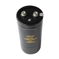 Condensateur électrolytique à borne à vis 160V 12000uf 15000uf 18000uf 22000uf Cartons noirs broche aluminium Super OEM automobile mer