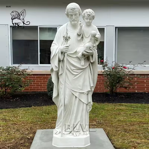 BLVE piazza pubblica monumento chiesa religiosa scultura cattolica santa figura <span class=keywords><strong>St</strong></span> <span class=keywords><strong>Joseph</strong></span> statua in marmo - Product Image 1