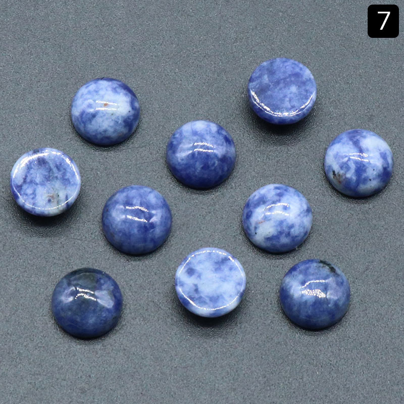 10mm blue dot jade