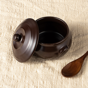 Koreanische Art matt Steinzeug Eintopf Suppe Schüssel Bibimbap <span class=keywords><strong>Dolsot</strong></span> Schüssel Set - Product Image 1