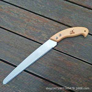 เลื่อยตัดแต่งกิ่งไม้พุ่มวิสทีเรีย 270 มม. ด้ามไม้ เครื่องมือทำสวนสำหรับตัดต้นไม้ผลไม้ - Product Image 4