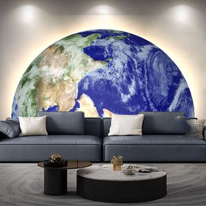 Decorazione Murale di Lusso con Luna e Stelle, Dipinto LED 3D con Texture, Applique da Parete per Soggiorno Moderno, Ufficio, Hotel - Product Image 4
