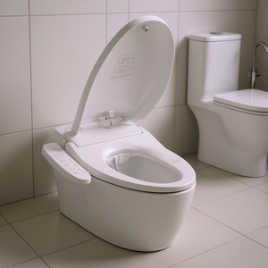 Asiento de Inodoro Inteligente con Calefacción, Eléctrico, Alargado, con Control Lateral, Modelo D0100HRICJ2 - Product Image 2