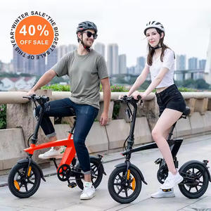 Mini vélo de ville électrique de 14 pouces de forme unique 400W moteur de moyeu arrière de puissance 36V 55KM de portée pour adultes petite famille de vélo <span class=keywords><strong>Nice</strong></span> Look - Product Image 4