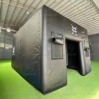 Tente gonflable portative de simulateur de golf pour le loyer d'événement de club de golf