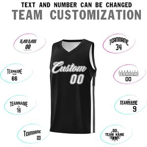 Maillot de basket personnalisé à col en V, anti-transpiration, unisexe, adulte, impression par sublimation, nom et numéro de l'équipe - Product Image 4