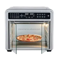 Four à convection en acier inoxydable 28L, friteuse à air professionnelle, contrôle numérique, multifonction, contrôlable par application, pour la cuisson