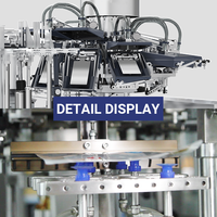 Machine de remplissage et d'emballage sous vide rotative à haute efficacité LINPACK pour sachets plats préformés de 500g, 1kg, 2kg de riz