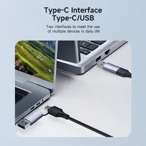 Adaptateur d'affichage 4K Hagibis USB-C/USB 3.0 vers double HDMI compatible avec les accessoires de jeu Apple M1 <span class=keywords><strong>M2</strong></span> Windows <span class=keywords><strong>Mac</strong></span> - Product Image 3