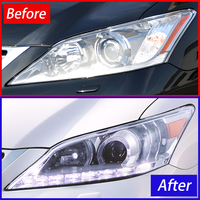 Ensemble de phares LED KGKB pour Lexus ES ES240 ES350 2007-2012, lentille de projecteur de haute qualité 6000K, Plug & Play