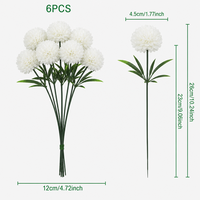 Vente en gros d'hortensias artificiels à tige unique, fleurs en soie réalistes, décoration de table pour la maison, les mariages et les fêtes, en vrac