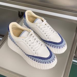 Wholesale Luxury Designer Embroidered Thick Soled <b>Shoes</b> Outdoor Mesh Walking Sneakers Height Increasing Biscuit <b>Casual</b> <b>Shoes</b> - Product Image 1