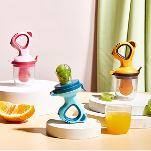 Modèle de dessin animé de vente chaude Fod Grade Silicone bébé nourriture fruits <span class=keywords><strong>sucette</strong></span> mangeoire/<span class=keywords><strong>grignoteuse</strong></span> factice - Product Image 2