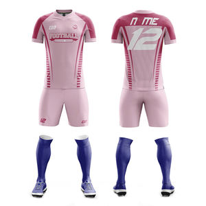 مخصص لكرة القدم للرجال مجموعة موحدة لكرة القدم مجموعة كاملة مع التكبير للفريق والنادي الملابس الرياضية - Product Image 3