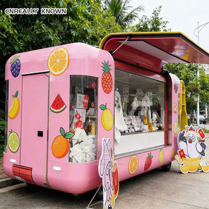 Remorque de Restauration Mobile Carrée Arrondie pour Événements de Mariage, Design Élégant Personnalisé, Présentation d'Équipement, Traiteur Alimentaire - Product Image 5